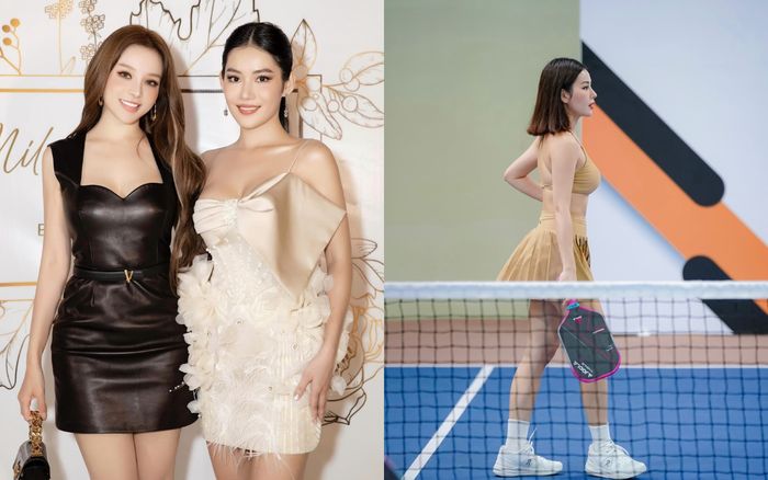 Bạn thân Huyền Baby gây tranh cãi khi giải thích chuyện mặc hở chơi pickleball