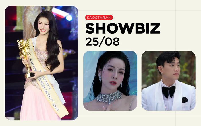 Showbiz 25/8: Tường San đạt danh hiệu Á hậu 2, Quốc Trường chụp ảnh cưới?