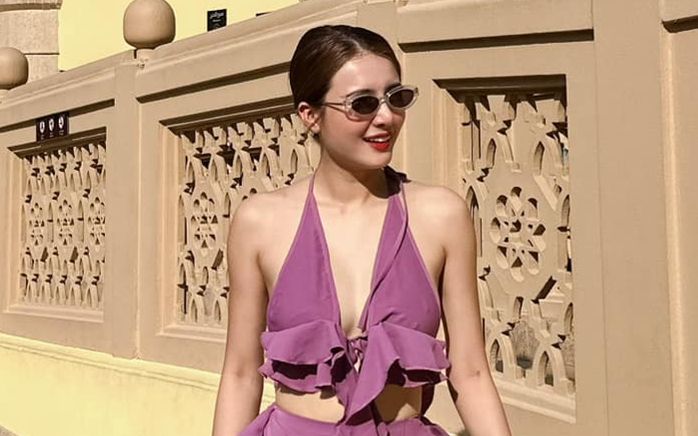 Em gái Công Vinh diện đồ không nội y, khoe hình thể gợi cảm tại Dubai