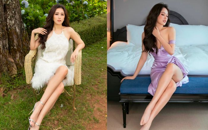 Gu ăn mặc ngắn cũn, khoe chân dài 1m18 của Mai Phương Thúy