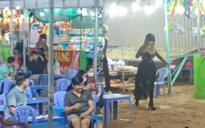 Nữ ca sĩ nổi tiếng một thời đi hát hội chợ, khán giả thờ ơ không nhìn