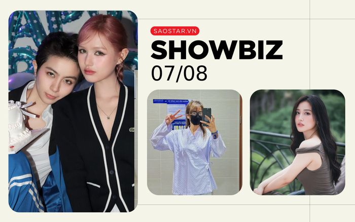 Showbiz 7/8: Xoài Non hôn môi Gil Lê, Diệp Lâm Anh gặp vấn đề về sức khoẻ