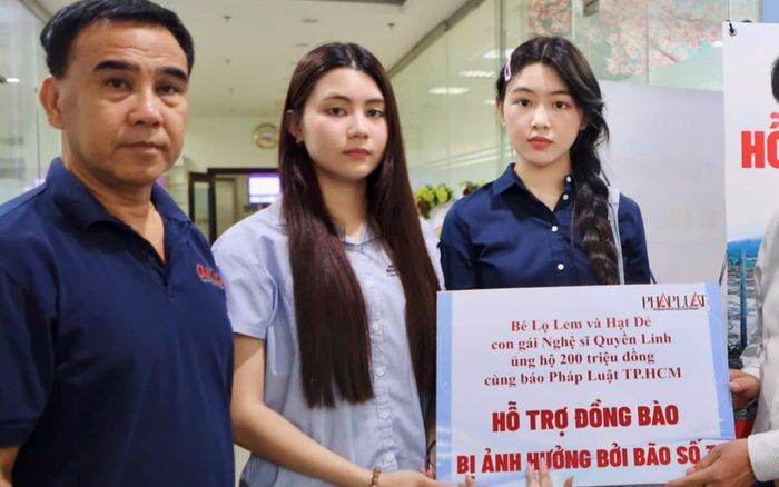 Con gái Quyền Linh dành tiền tiết kiệm hỗ trợ bà con ở vùng lũ