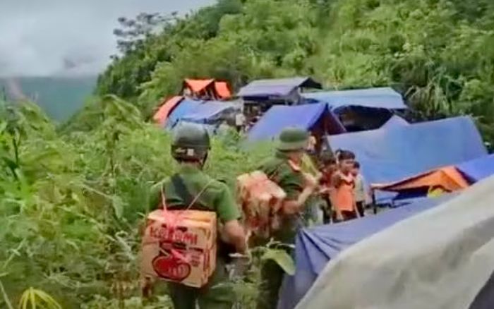 Số người 'nghi mất tích' do sạt lở được tìm thấy trên núi ở Lào Cai tăng lên 115 người