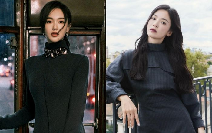 Song Hye Kyo và Đường Yên so kè nhan sắc khi chung khung hình