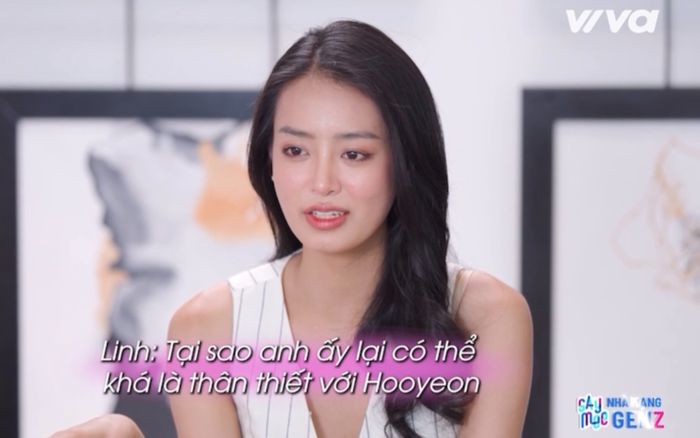 Bùi Khánh Linh khó hiểu khi Minuk có hành động thân mật với Hooyeon