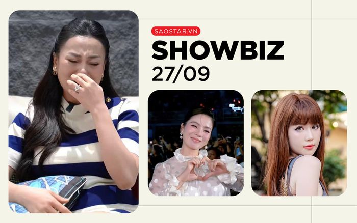 Showbiz 27/9: Phương Oanh nức nở nhớ về sự cố nguy hiểm, Lệ Quyên hào phóng với 'em gái'