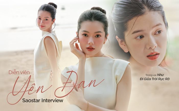 'Nữ phụ hút view' Yên Đan x Đi Giữa Trời Rực Rỡ: 'Tôi học hỏi rất nhiều từ diễn xuất của Quỳnh Kool'