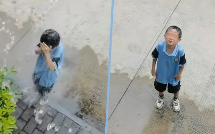 Bà mẹ trên lầu liên tục đổ nước vào con trai, câu chuyện đằng sau khiến nhiều người suy ngẫm