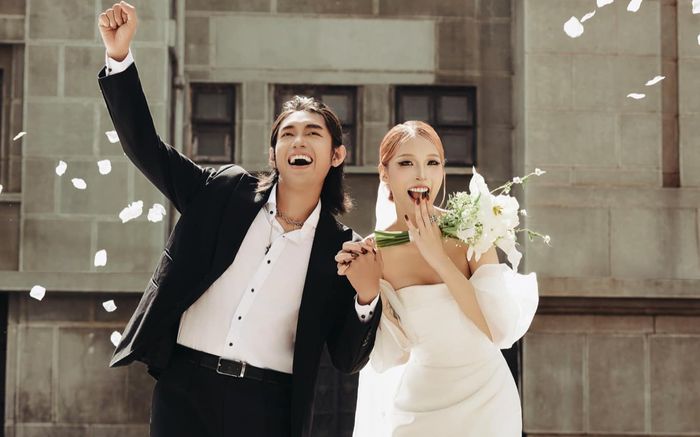 Sao nam Vbiz tung ảnh cưới với bạn gái ngoại quốc kém 8 tuổi, nhiều người bất ngờ