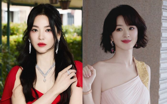 Điểm giống nhau bất ngờ của Song Hye Kyo và Triệu Lệ Dĩnh
