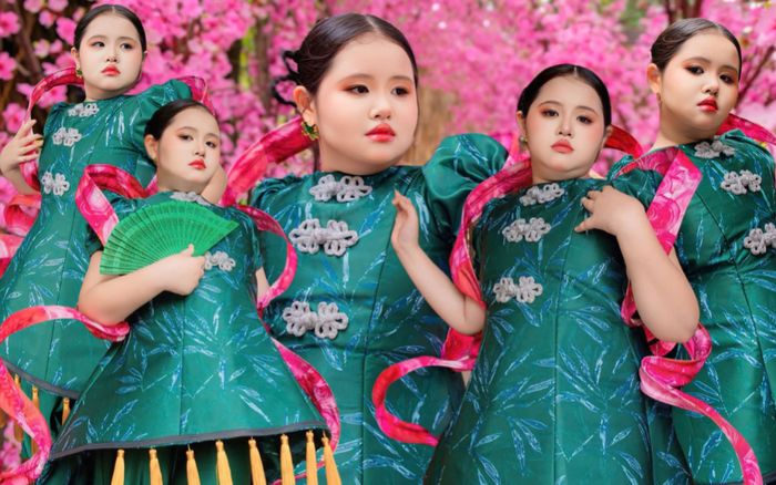 Mẫu nhí Dory Như làm First Face tại Vườn tuổi thơ Tết 2025 trên HTVC Gia Đình