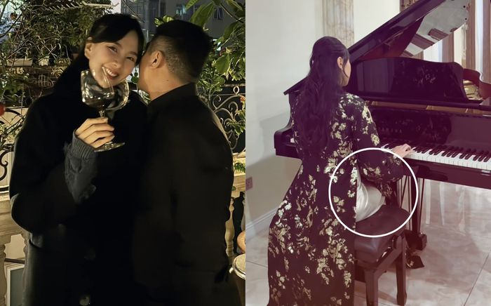 MC Mai Ngọc khoe bụng bầu lấp ló