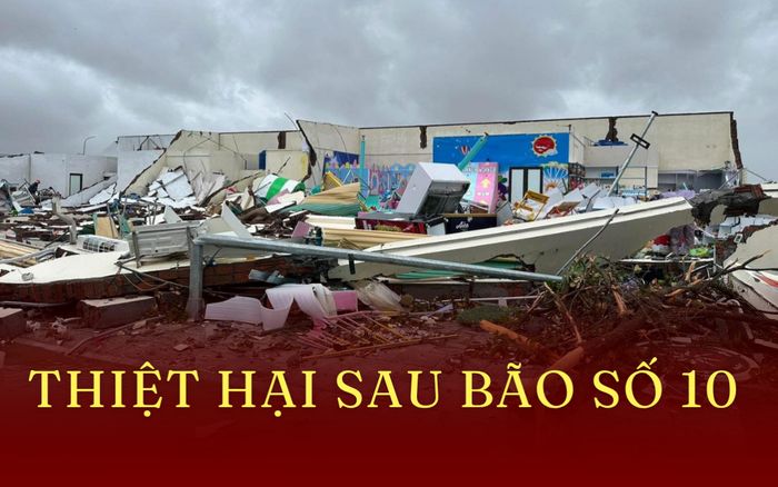 Thiệt hại do bão số 10 (BUALOI): Những con số đau lòng