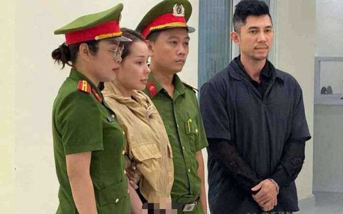 Công an làm việc với chồng Ngân 98