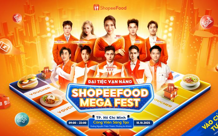 Tất tần tật bí kíp ăn ngon, chơi vui cả ngày tại Đại Tiệc Vạn Năng - ShopeeFood Mega Fest