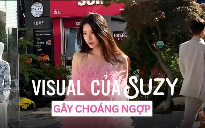Visual của Suzy gây choáng ngợp: Diện váy cúp ngực rộng thùng thình vẫn nổi bần bật