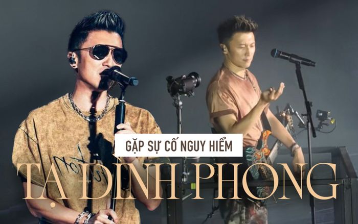 Tạ Đình Phong gặp sự cố nguy hiểm