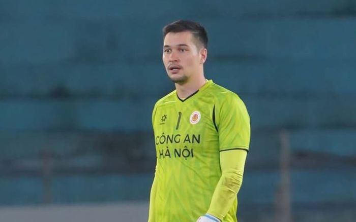 Thủ môn Nguyễn Filip thất vọng