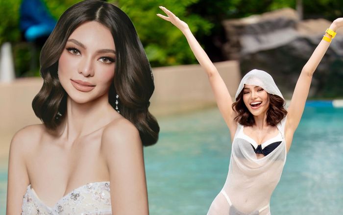 Trầm trồ trước vẻ đẹp nóng bỏng của tân Hoa hậu Hòa bình Quốc tế, body cực phẩm gây bão mạng