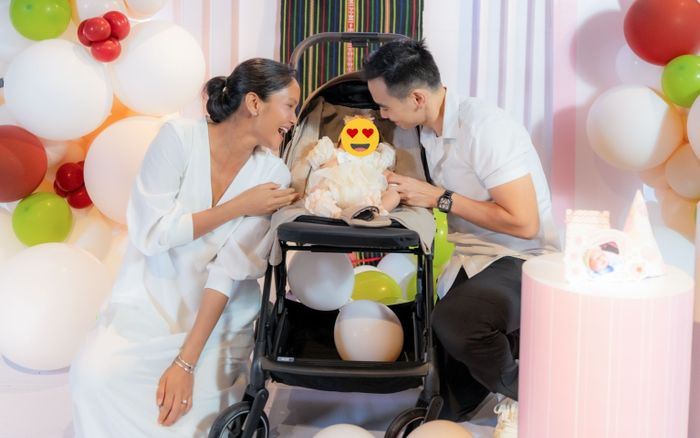 Vợ chồng H'Hen Niê bày tiệc đầy tháng hoành tráng cho con gái, tiết lộ thông tin đặc biệt về ái nữ