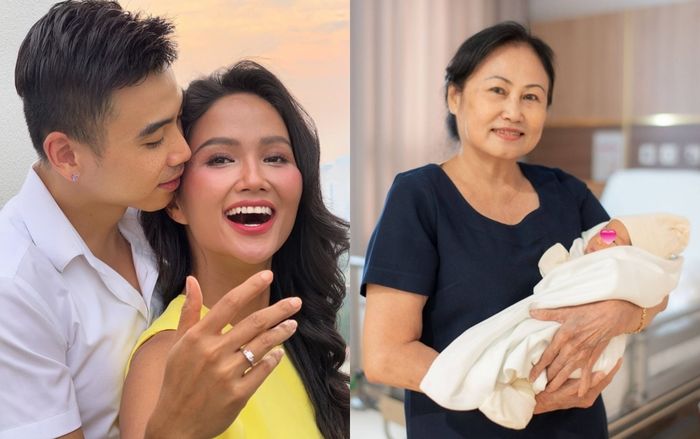 H'Hen Niê khoe con gái 2 tuần tuổi hưởng 'tài sản' quý giá từ bà nội khiến dân tình xuýt xoa