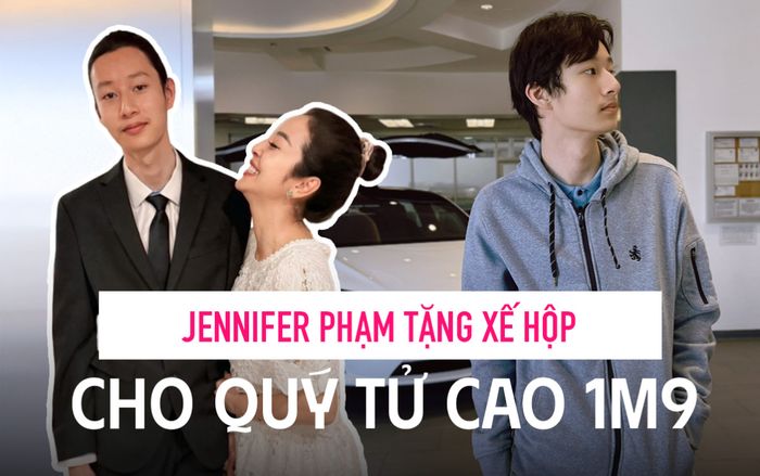 Jennifer Phạm tặng xế hộp cho quý tử cao 1m9, biết giá trị mà choáng