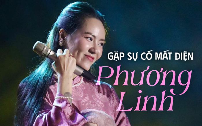 Đêm nhạc mất điện giữa chừng, Phương Linh có cách xử lý khiến ai cũng trầm trồ