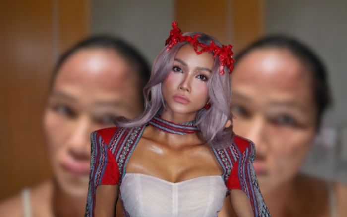 H'Hen Niê gặp sự cố khiến gương mặt biến dạng đến mức khó nhận ra