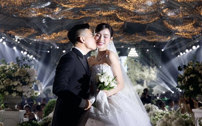 Chồng Hoa hậu Đỗ Thị Hà gây xôn xao khi đeo món phụ kiện tiền tỷ trong đám cưới, đúng là không phải dạng vừa!