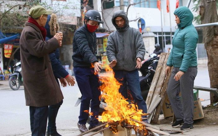 'Giật mình' với mức nhiệt độ trong đợt rét đậm ở miền Bắc