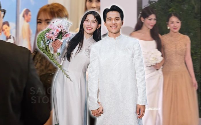 Dàn sao đổ bộ đám cưới Á hậu Quỳnh Châu với chồng thiếu gia: Hoà Minzy diện váy xuyên thấu, Puka khoe sắc vóc gợi cảm