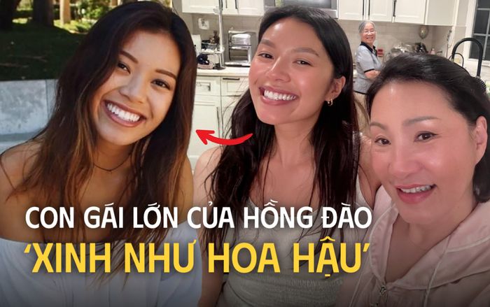 Con gái lớn của Hồng Đào được khen 'xinh như hoa hậu'