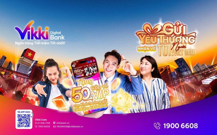 Ngân hàng số Vikki đồng tổ chức đêm nhạc “Tôi ! Người Việt Nam”, ủng hộ đồng bào lũ lụt