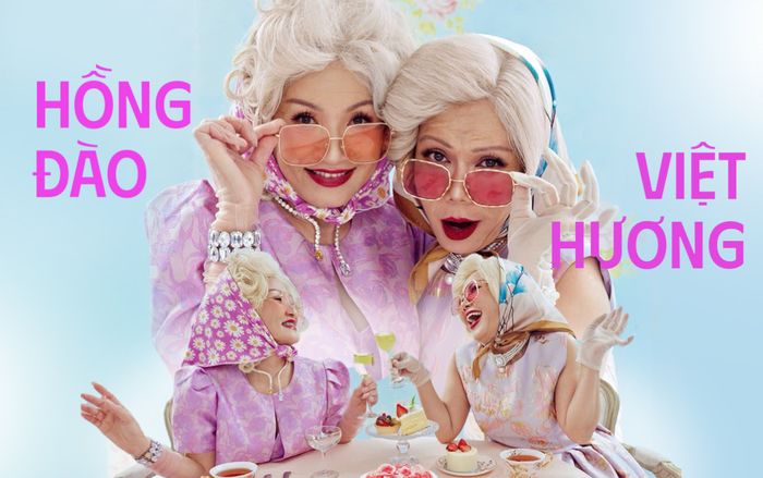 Hồng Đào - Việt Hương 'chơi lớn', hóa nàng thơ khiến ai nhìn cũng ngỡ ngàng