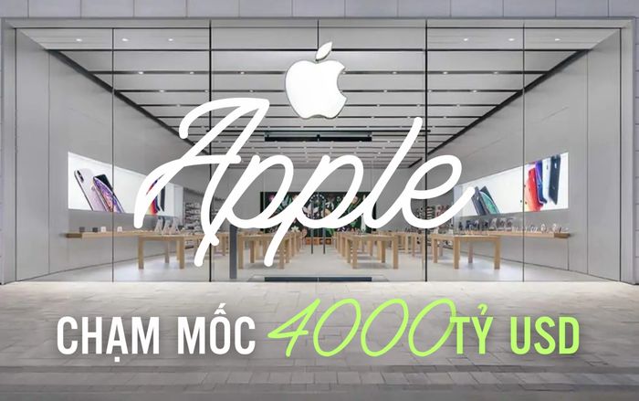 Apple chạm mốc 4000 tỷ USD nhưng vẫn bị 2 đối thủ khác 'vượt mặt' trong cuộc đua nghìn tỷ