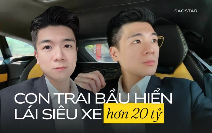 Siêu xe hơn 20 tỷ con trai bầu Hiển sử dụng đi làm gây sốt