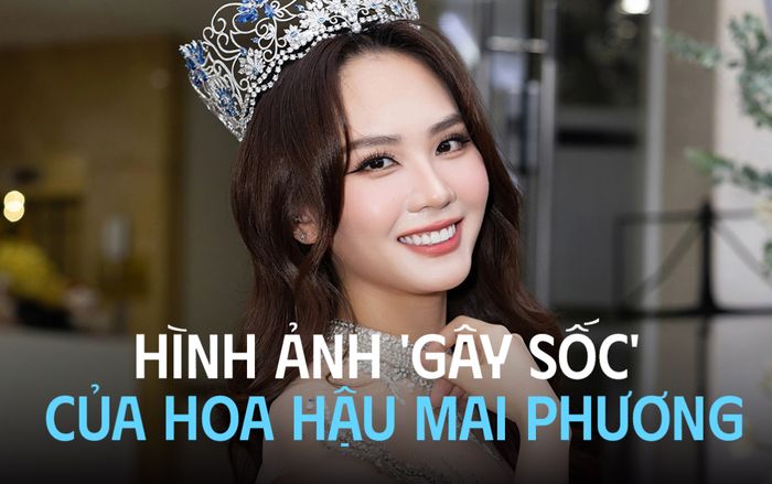 Hình ảnh 'gây sốc' của Hoa hậu Mai Phương