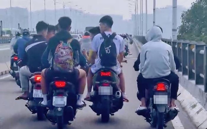 Cái giá cho hành vi ngông nghênh của nhóm 'choai choai' trên cầu Vĩnh Tuy