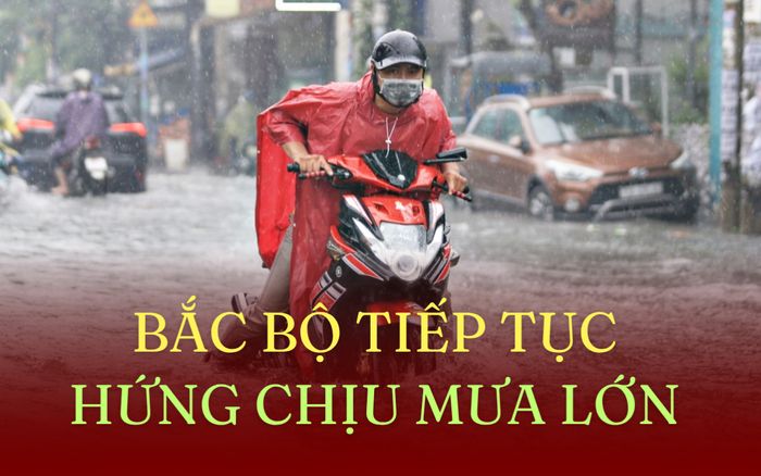Bão số 11 suy yếu thành áp thấp nhiệt đới, gây mưa lớn ở Bắc Bộ