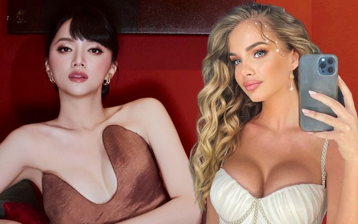 Choáng với nhan sắc gợi cảm của cô gái 'ngáng đường' Hương Giang ở Miss Universe