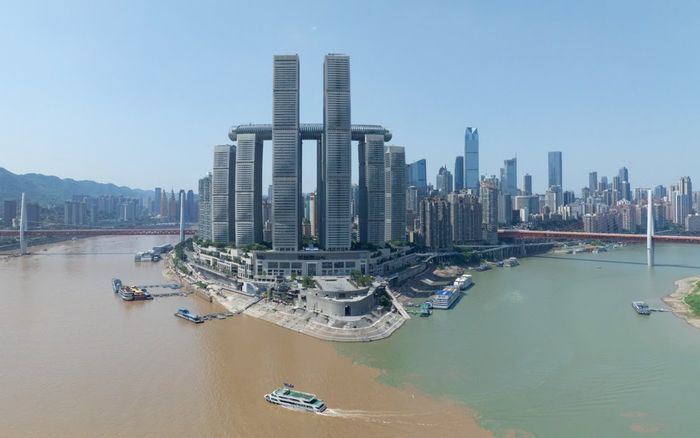 Bến cảng Triều Thiên Môn - Trùng Khánh: Nơi hai dòng sông “hợp lưu, hợp sắc” đầy kỳ diệu