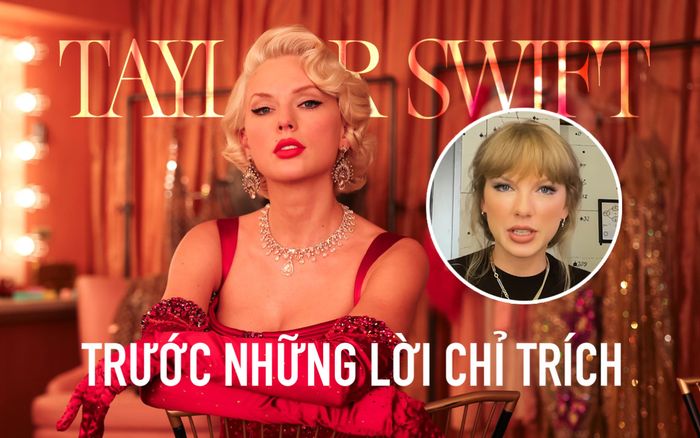 Phản ứng của Taylor Swift trước những lời chỉ trích
