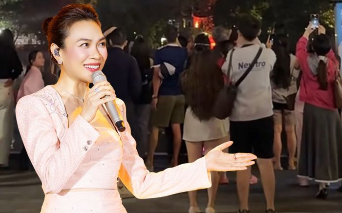 Mỹ Tâm gây 'náo loạn' giữa đêm