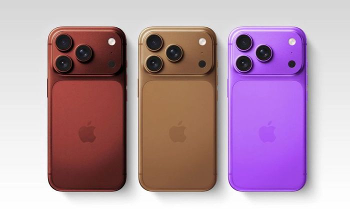 Rò rỉ ảnh mới nhất của Iphone 18, có luôn ba phiên bản nổi bần bật