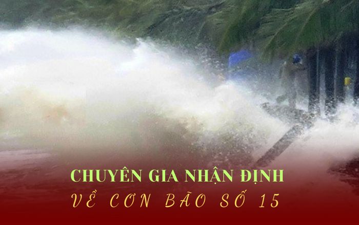 Chuyên gia nhận định gì về cơn bão số 15 có thể gây mưa lớn Nam Trung Bộ?