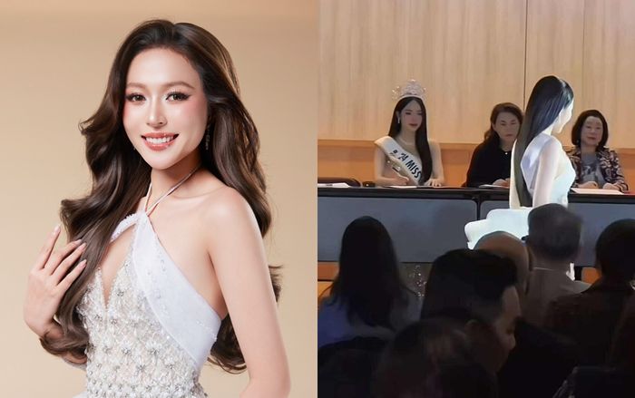 Bán kết Miss International: Kiều Duy diện đầm dây gợi cảm, thái độ giám khảo gây chú ý