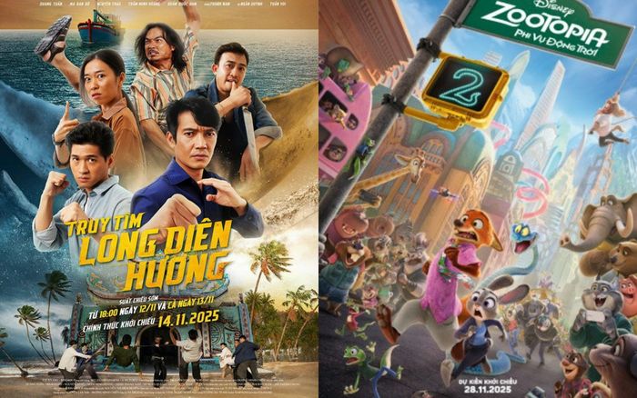 Bom tấn 'Zootopia 2' sắp ra mắt tại Việt Nam, 'Truy Tìm Long Diên Hương' có bị soán ngôi trước khi rời rạp?