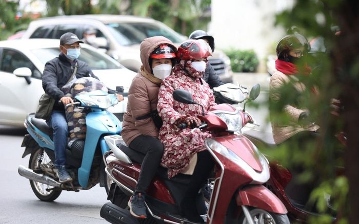 Hai đợt không khí lạnh sắp xuất hiện