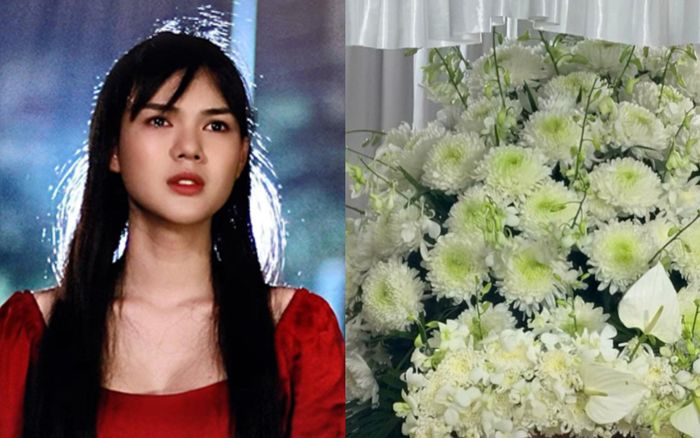 Ngọc Trinh đau xót tiễn đưa bạn trai cũ vừa qua đời
